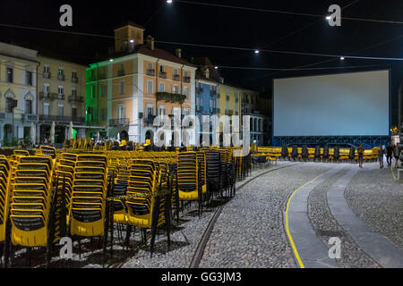 Locarno Filmfestival 2016 Stockfoto