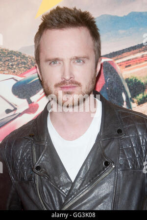 Aaron Paul in Need For Speed - VIP Filmvorführung "Odeon West End in London Stockfoto