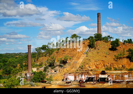 die alten Reste von Chillagoe Schmelzer Stockfoto