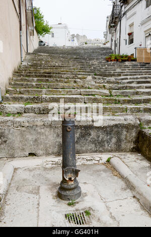 Monte Sant auf Puglia, Italien Stockfoto