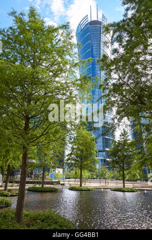 Die Warsaw Spire-Bürogebäude in Warschau, Polen Stockfoto