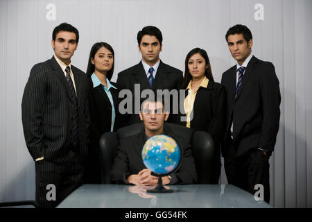 Gruppe von Führungskräften Stockfoto