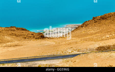 Judäischen Wüste in der Nähe von Qumran - Israel Stockfoto