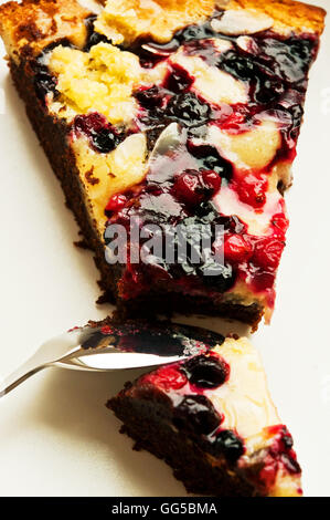 Obst-Kuchen Stockfoto