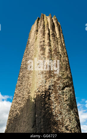 Boroughbridge, North Yorkshire, UK. Des Teufels Pfeile, eine Angleichung der 3 neolithischen oder Bronze Alter Menhire (2700 v. Chr.) Stockfoto