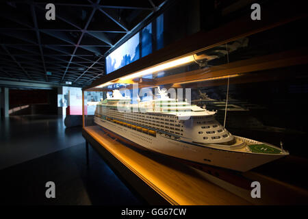 Norwegian Maritime Museum, befindet sich neben der Fram-Museum, Bygdøy, Westseite von Oslo, Norwegen, Skandinavien Stockfoto