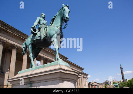 Albert-Statue in St. George's Place, Liverpool, Merseyside, England, Vereinigtes Königreich, Europa Stockfoto