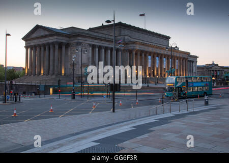 Str. Georges Hall, Liverpool, Merseyside, England, Vereinigtes Königreich, Europa Stockfoto