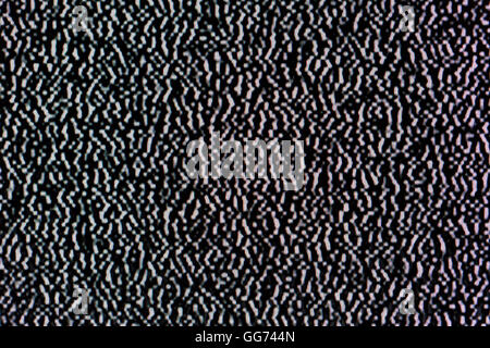 Makroaufnahme von Matrix-LCD-TV Stockfoto