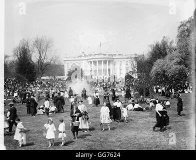 Easter Egg Roll im Weißen Haus. Stockfoto