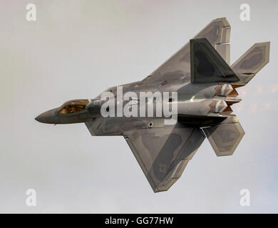 Lockheed Martin F-22A Raptor USAF FF AF 09181 beim Royal International Air Tattoo 2016 Stockfoto