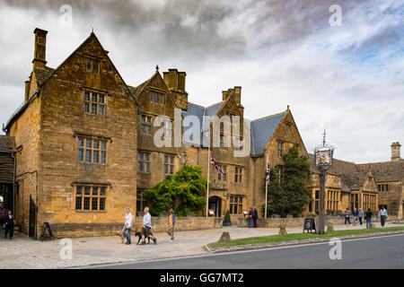 Die Lygon Arms Hotel in Broadway, Cotswolds, Worcestershire, England, Vereinigtes Königreich Stockfoto