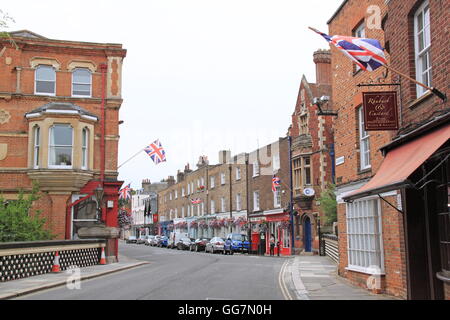 Rhabarber & Pudding Fotografie, High Street, Eton, Berkshire, England, Großbritannien, Deutschland, UK, Europa Stockfoto