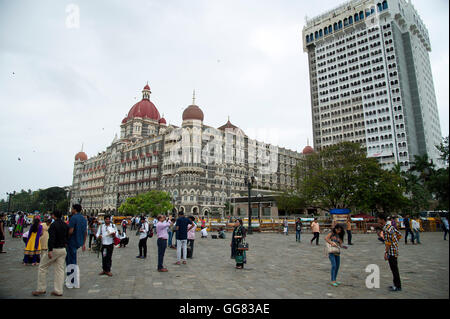 Das Bild des Taj Hotel in Mumbai, Indien Stockfoto