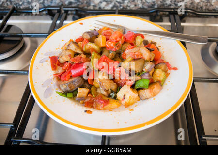 sizilianische caponata Stockfoto