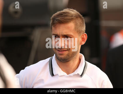 Vitalität-Stadion, Bournemouth, UK. 3. August 2016. Vorsaison Fußball Freundschaftsspiel. AFC Bournemouth gegen Valencia. Valencias Mittelfeldspieler Fede Cartabia kommt bei der Vitalität Stadion Credit: Action Plus Sport/Alamy Live News Stockfoto