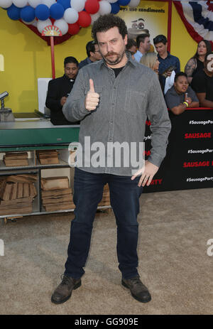 Westwood, Kalifornien, USA. 9. August 2016.  Danny McBride. '' Wurst Party'' Los Angeles Premiere im Regency Village Theatre statt. Bildnachweis: Sammi/AdMedia/ZUMA Draht/Alamy Live-Nachrichten Stockfoto