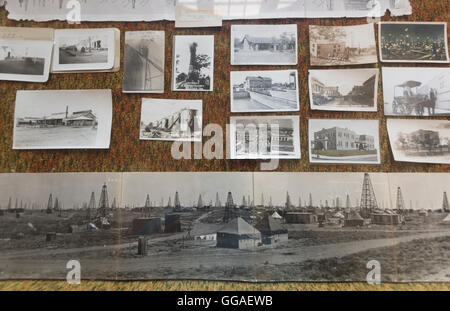 Die Roaring Ranger Ölmuseum Boom in Texas Ranger Stockfoto