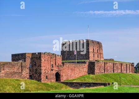 Carlisle Castle Stockfoto