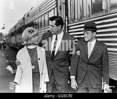 SENDEN Sie mir keine Blumen USA 1964 Judy Kimball (DORIS DAY), George Kimball (ROCK HUDSON), Arnold Nash (TONY RANDALL) Stockfoto