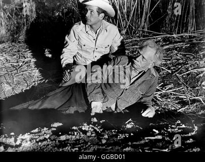 DER WILDESTE UNTER TAUSEND Hud USA 1963 Martin Ritt Hud Bannon (PAUL NEWMAN) Und Homer Bannon (MELVYN DOUGLAS) Regie: Martin Ritt aka. HUD Stockfoto