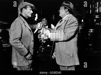 DER SIEGER The Quiet Man USA 1952 John Ford Szene Mit JOHN WAYNE (Sean Thornton) Regie: John Ford aka. The Quiet Man Stockfoto