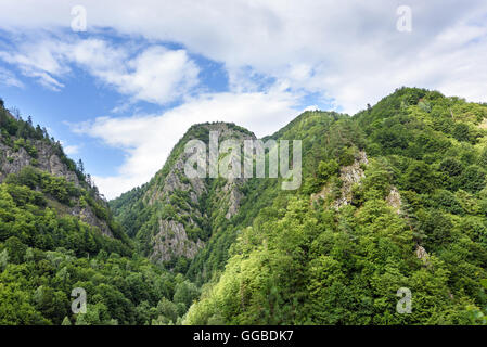 Foto der Gipfel des Fagaras-Gebirge, Rumänien. Stockfoto