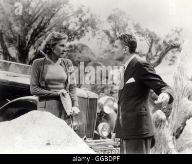 REBECCA USA 1940 Alfred Hitchcock JOAN FONTAINE, LAURENCE OLIVIER (Frau und Herr de Winter)-Regie: Alfred Hitchcock Stockfoto