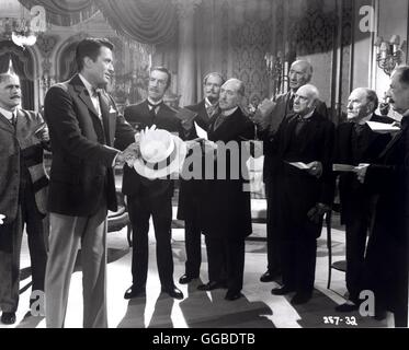 DER Millionen-Pfund-NOTE UK 1953 Ronald Neame Szene mit Henry Adams (GREGORY PECK) Regie: Ronald Neame Stockfoto