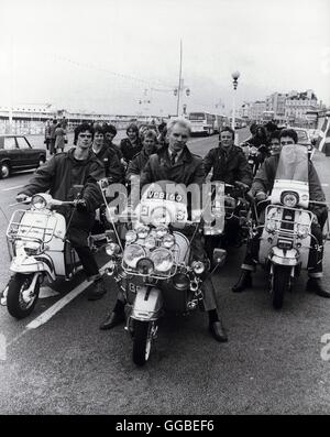 QUADROPHENIA UK 1979 Franc Roddam Ace (STING, Center) ist der Anführer der "Mods". Regie: Franc Roddam Stockfoto