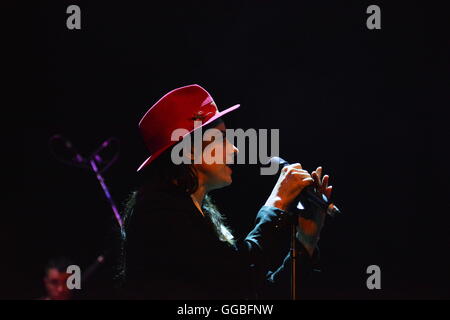 Camille O'Sullivan: Die Schausteller Traum beim Edinburgh Fringe Unterbauch drücken Sie Start 2016 Stockfoto