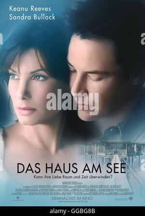 DAS HAUS AM SEE / The Lake House USA 2006 / Alejandro Agresti Filmplakat Regie: Alejandro Agresti aka. Das Haus am See Stockfoto