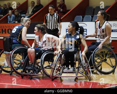 Womens National-Rollstuhl-Basketball-Liga 2016 Stockfoto