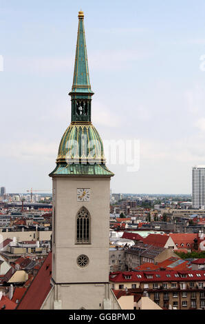 Kathedrale von St. Martin in Bratislava Stockfoto