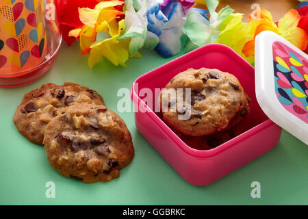 Trail Mix cookies Stockfoto