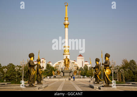 Geographie/Reisen, Turkmenistan Aschgabat, Independence Monument, Additional-Rights - Clearance-Info - Not-Available Stockfoto