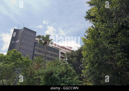 Crédito Balear Bankgebäude am Plaça d ' Espanya in Palma De Mallorca, Balearen, Spanien am 19. Mai 2016. Stockfoto