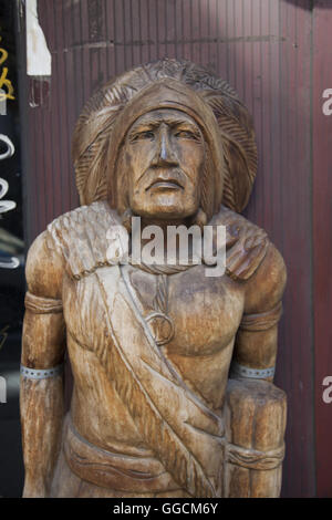 Zigarre speichern indischen vor Rauch Shope in Manhattan, NYC. Stockfoto