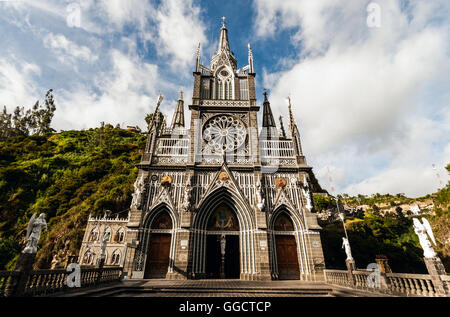 Heiligtum der Muttergottes, Las Lajas, Kolumbien Stockfoto