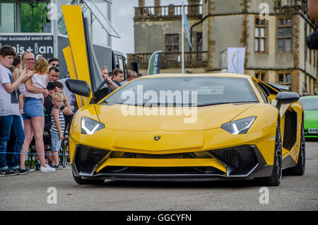 Klassiker auf der Burg 17. Juli 2016 Stockfoto