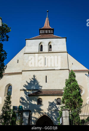 Kirche auf dem Hügel (schwarze Din Deal) im historischen Zentrum von Sighisoara Stadt, Region Transsilvanien in Rumänien Stockfoto