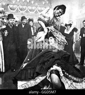 MOULIN ROUGE / Moulin Rouge GB 1952 / John Huston Paris, Ende des 19.Jahrhunderts. Im Vergnügungslokal "Moulin Rouge" ist Die Zeit des Can-Can Angebrochen. Szene: Streit Unter Tänzerinnen Regie: John Huston aka. Moulin Rouge Stockfoto
