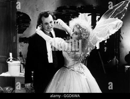 GEISTER sterben, sterben ICH RIEF / Scrooged USA 1988 / Richard Donner Artikelwort Engel (KAREN ALLEN) Wird Für Frank (BILL MURRAY) Richtig Unheimlich... Regie: Richard Donner aka. Scrooged Stockfoto