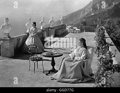 SISSI - SCHICKSALSJAHRE EINER KAISERIN / Österreich 1957 / Ernst Marischka Die Kranke Sissi (ROMY SCHNEIDER) Sucht Erholung Auf Einer Griechischen Insel. Szene Mit MAGDA SCHNEIDER (Herzogin Ludovika) Regie: Ernst Marischka Stockfoto