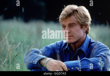 DER PFERDEFlöstERER / The Horse Whisperer USA 1998 / Robert Redford Ein Reitunfall Bringt Das Geordnete Leben der Familie in New Yorker MacLean aus Dem Gleichgewicht. Sterben die 14jährige Grace Trägt fürchtet Körperliche Und Seelische Wunden Davon. Ebenso Ihr Pferd Pilgrim, Das Bösartig Reagiert Und - Wie Grace - Mottoshow Menschen ein Sich Heranläßt. Ihre Mutter Annie Weigert Sich, Pilgrim Töten Zu Lassen. So Setzt Sie Alle Hebel in Bewegung, äh Höhle Besten "Pferdeflösterer" Ausfinding Zu Machen. Sie Stößt Auf Tom Booker (ROBERT REDFORD). Regie: Robert Redford aka. Der Pferdeflüsterer Stockfoto