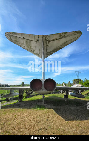 Blick auf eine Gloster Javelin FAW 9 Stockfoto