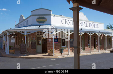 Centennial Hotel Gulgong historischen Goldbergbau Stadtzentrum NSW Australia Stockfoto