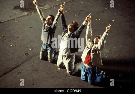 ABSOLUTE GIGANTEN / D 1999 / Sebastian Schipper FRANK GIERING (Floyd), ANTOINE MONOT JR. (Walter), FLORIAN LUKAS (Ricco)-Regie: Sebastian Schipper Stockfoto