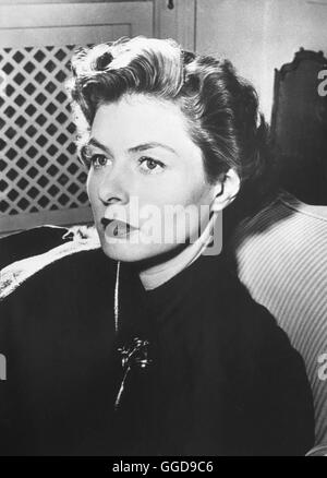 LIEBE IST STäRKER / REISE NACH ITALIEN / Viaggio in Italia Italien 1953 / Roberto Rossellini Bild: INGRID BERGMAN, Aufnahme aus "Viaggio in Italia", 1953-Regie: Roberto Rossellini aka. Viaggio in Italia Stockfoto