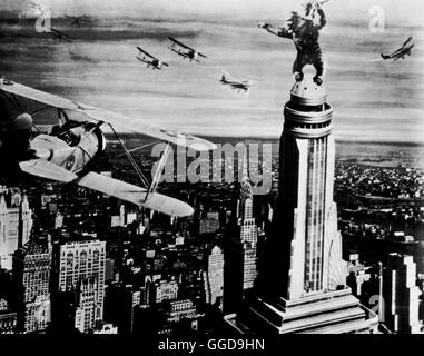 KING KONG UND DIE WEISSE FRAU / King Kong USA 1933 / Merian C. Cooper, E.B.Schoedsack Filmszene aus "King Kong" Regie: Merian C. Cooper, E.B.Schoedsack aka. King Kong Stockfoto